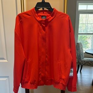 Vince Camuto Bright Red Bomber Jacket